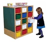 Wood Designs 30 Tray Storage Cubby