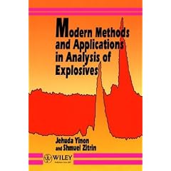 Modern Methods and Applications in Analysis of Explosives