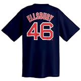Jacoby Ellsbury Boston Red Sox Name and Number Tee