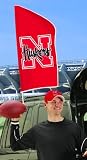 Nebraska Cornhuskers Tailgate Flag Kit - NCAA Football Fan Shop Sports Team Merchandise