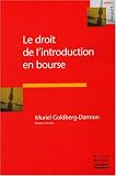 Le droit de l\'introduction en bourse
