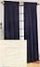 BLACKOUT Textured Thermal Insulated Rod Pocket Curtain PAIR 84'' x 63'' long - Beige