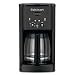 Cuisinart DCC-1200BW Brew Central 12-Cup Programmable Coffeemaker, Matte Black Metal