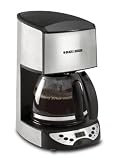 Black & Decker UCM7 10-Cup Coffeemaker, Black and Stainless Steel