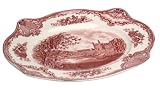 Johnson Brothers Old Britain Castles Pink Dinnerware 12-Inch Oval Platter
