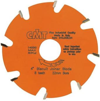 Cmt Cmt240.008.04 4 In. Biscuit Joiner Blade 8 Teeth