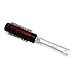CHI Air Pro Expert Hairstyling Tourmaline Ceramic Small Nylon Round Brush, Red/black