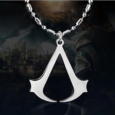 BST European Assassin's Creed Sign Alloy Pendant Necklace (1 Pc)