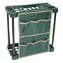 Garage Storage Rack with 6 Pocket Organizer