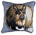 German Shepherd Dog Decorative Tapestry Toss Pillow