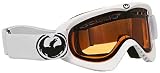 Dragon DX 08 Snowboard Goggles - Powder Frame / Amber Lens