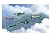 Army Fighters of WWII Giclee Poster Print