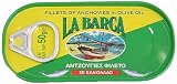La Barca Flat Fillets of Anchovies in Olive Oil