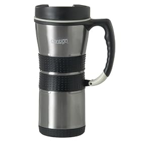 Contigo Stainless Steel Double Wall Tumbler with Caribineer Clip