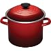 Le Creuset Enamel-on-Steel 6-Quart Covered Stockpot, Cherry