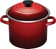 Le Creuset Enamel-on-Steel 6-Quart Covered Stockpot, Cherry