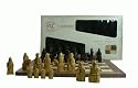 Isle of Lewis Chess Men in Box with Folding Board