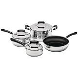 New - RANGE KLEEN CW2001 7-PIECE STAINLESS STEEL COOKWARE SET by RANGE KLEEN New - RANGE KLEEN CW2001 7-PIECE STAINLESS STEEL COOKWARE SET by RANGE KLEEN
