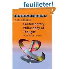 Contemporary Philosophy of Thought: Truth, World, Content