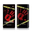 Crime Scene Design Protector Skin Decal Sticker for Microsoft Zune HD