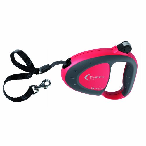 Ferplast 75032022 Automatikleine Flippy Tech Large mit Band, rot Preisvergleich