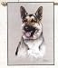 German Shepherd Dogs by Killen Large House Flag or Banner