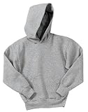 Port & Company - Youth Pullover Hooded Fleece Athletic Heather-L