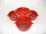 Terracotta Red Soup/Pie Pot Set