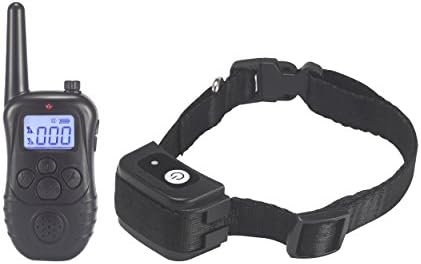 Nineer Wireless LCD Remote Dog Training E-Collar 300 Meters with Beep, Vibration, Shock Electric
