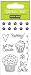 Cupcakes Sparkle Clear Stamps (Hero Arts) CL168