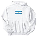 Sweatshirt White  Flag Transfer Argentina  State Country