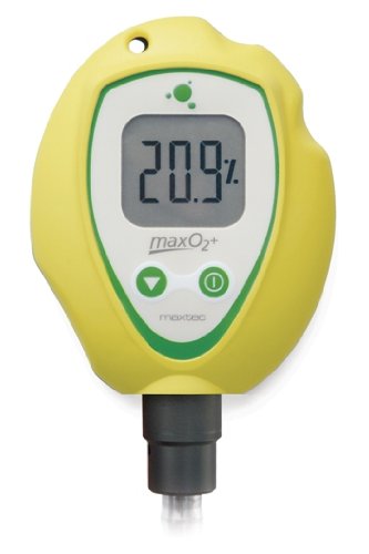MaxTec MaxO2+A Nitrox Analyzer with OxyKnob Adapter Tubing and BC Connector