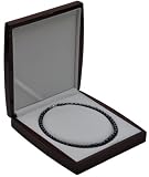 AAA 7.5-8mm Black Freshwater Pearl Necklace 18in Princess