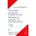W�rterbuch der Rechts- und Wirtschaftssprache, Englisch, 2 Bde., Tl.1, Englisch-Deutsch: Teil I