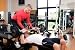 Wallmonkeys Peel and Stick Wall Decals - Bench Press at Gym - Removable Graphic