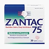 Zantac 75 Tablets 20 Ea