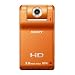 Sony MHS-PM1 High Definition SnapShot Camcorder with 5MP Camera & 4x Digital Zoom with 1.8 inch Screen - Orange