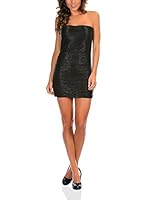 Bleu Marine Vestido Erika (Negro)