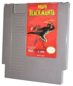  NES Wrath of The Black Manta Video Game - USED