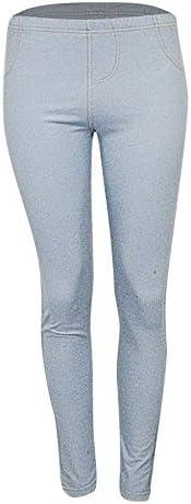 My Mix Tendz - New Womens Ladies Denim Look Jeggings Leggings Jeans