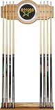 NHL Dallas Stars 2 piece Wood and Mirror Wall Cue Rack
