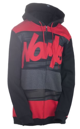 NOMIS Herren Hoody Tony, black tiger storm print, M Preisvergleich