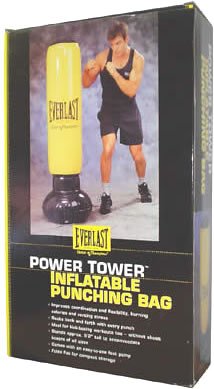 EVERLAST POWER TOWER INFLATABLE PUNCHING BOXING BAG NIB