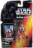 Star Wars: Power of the Force Red Card > Luke Skywalker in X-Wing Fighter Pilot Gear with Short Lightsaber Action Figure