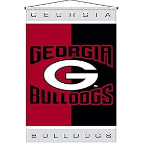 Buy Biederlack NCAA Georgia Deluxe Wall Hanging by Biederlack