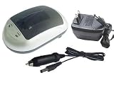 Universal AC/DC charger for SHARP: BT-L226U VR-BLZ7 VR-BLZ9 Battery