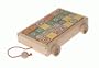 Uncle Goose Classic ABC Blocks with Pull Wagon (28 pcs)