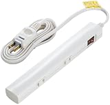 ヤザワ 省エネスリムタップ SHS512WHの画像