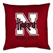Nebraska Cornhuskers Locker Room Pillow (18x18) NCAA