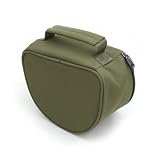 BRYTEC OLIVE GREEN DELUXE PADDED fishing REEL CASE